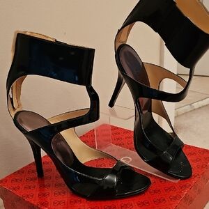 Guess Black Strappy High Heels